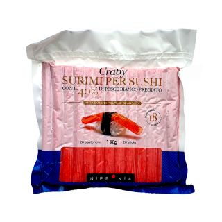 Nipponia Craby 40% imitazione granchio per sushi rolls