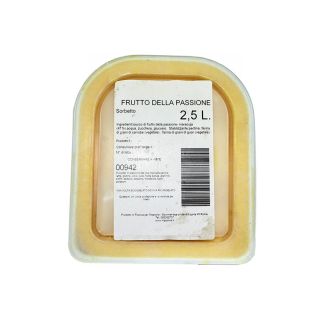 Sorbetto al passion fruit