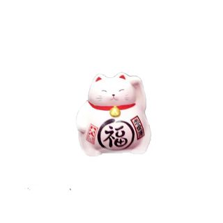 Maneki neko gattino porta soldi rosa