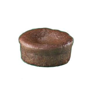 tortino cuore di cioccolato caldo