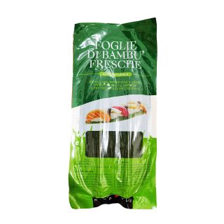 Foglie di bambu fresche