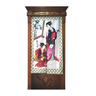 Noren Tenda bianca suonatrici