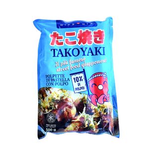 nipponia takoyaki polpette di pastella con polpo 10%