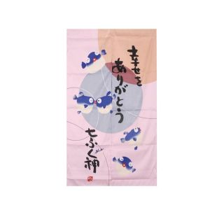 noren tenda rosa pesci palla