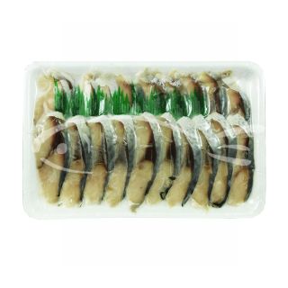 shime saba topping fette di sgombro marinato per sushi