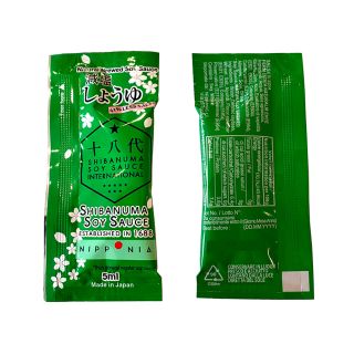 nipponia shibanuma salsa di soia in bustine per take away