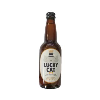 kizakura lucky cat white ale beer