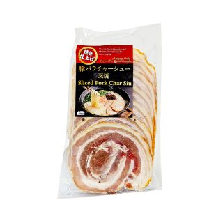 char shu pancetta di maiale arrotolata e brasata affettato