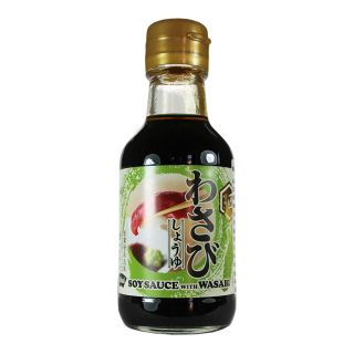 Yamamoto Wasabi Shoyu Salsa di soia con wasabi per sushi e sashimi