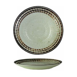 piatto ceramica rotondo decorato