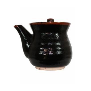 Serie Tenmoku Bricco per salsa di soia in ceramica nera
