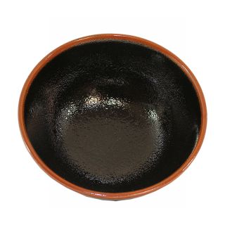 Tenmoku black Ciotola ceramica L
