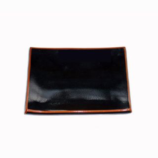 piatto tenmoku rettangolare