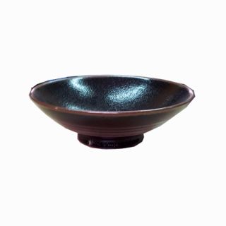 Tenmoku black Ciotola larga 24cm