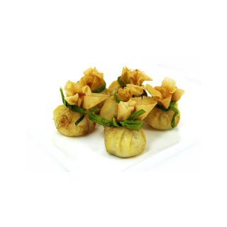 money pocket saccottini di pasta ai gamberi e verdure