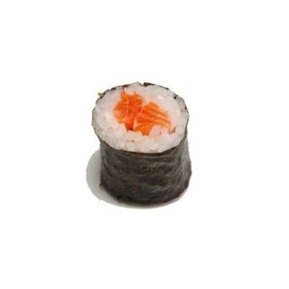 salmon maki sushi