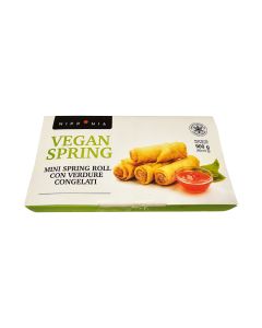 nipponia vegan spring mini spring rolls congelati con verdure 